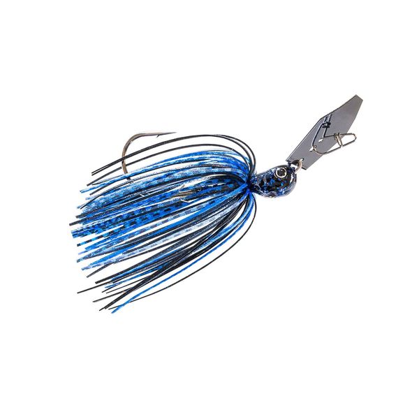 Z-Man Chatterbait Jackhammer 0.5 Oz-Black Blue CBJH12-06